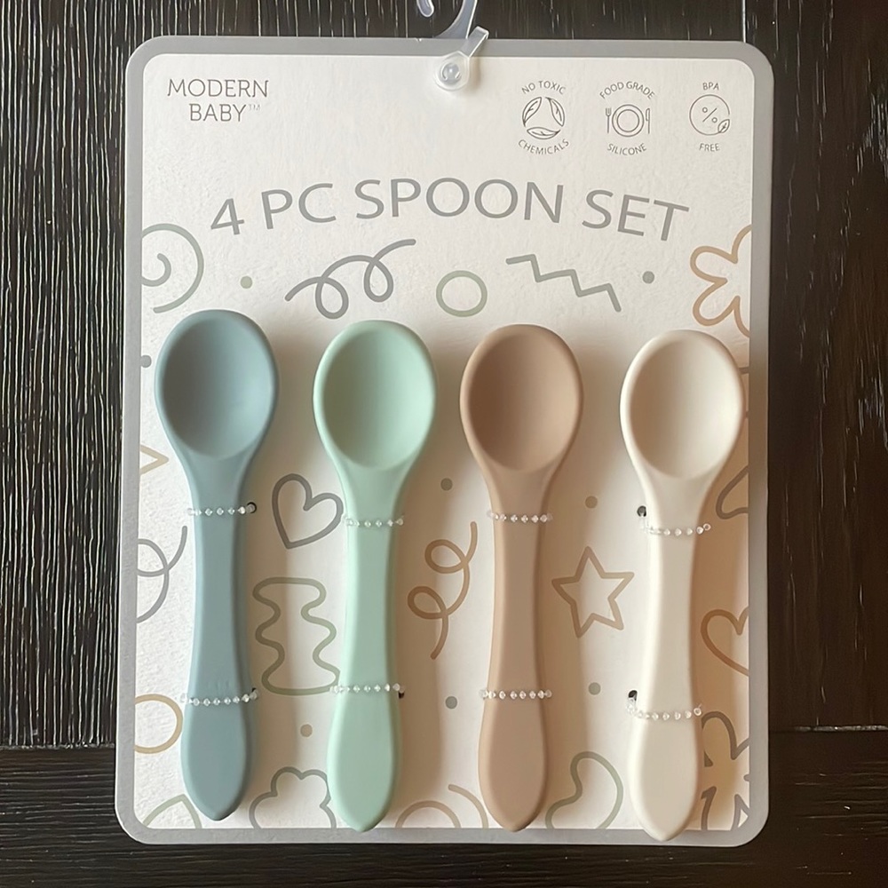 Modern Baby Spoon Set